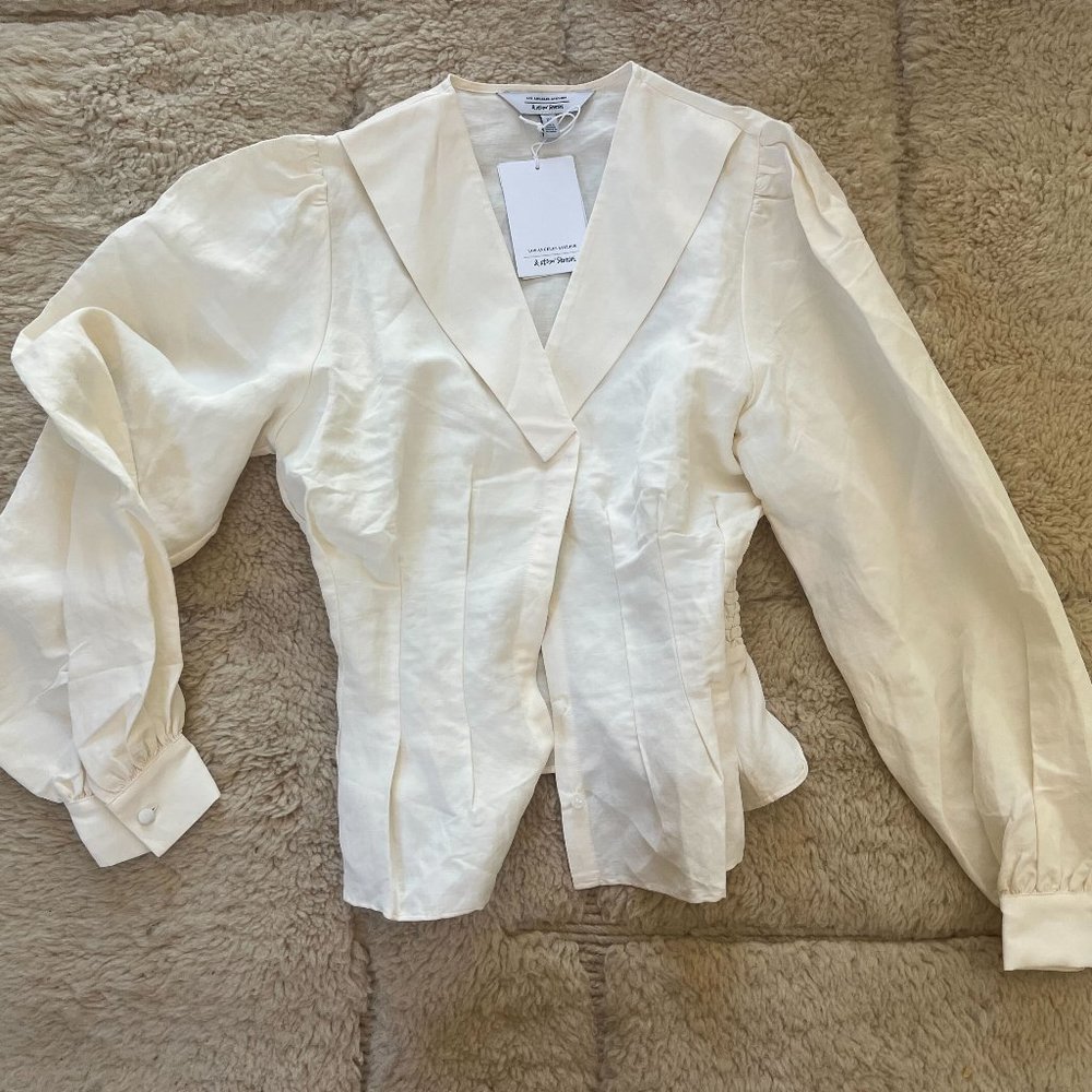 & Other Stories Linen Blouse